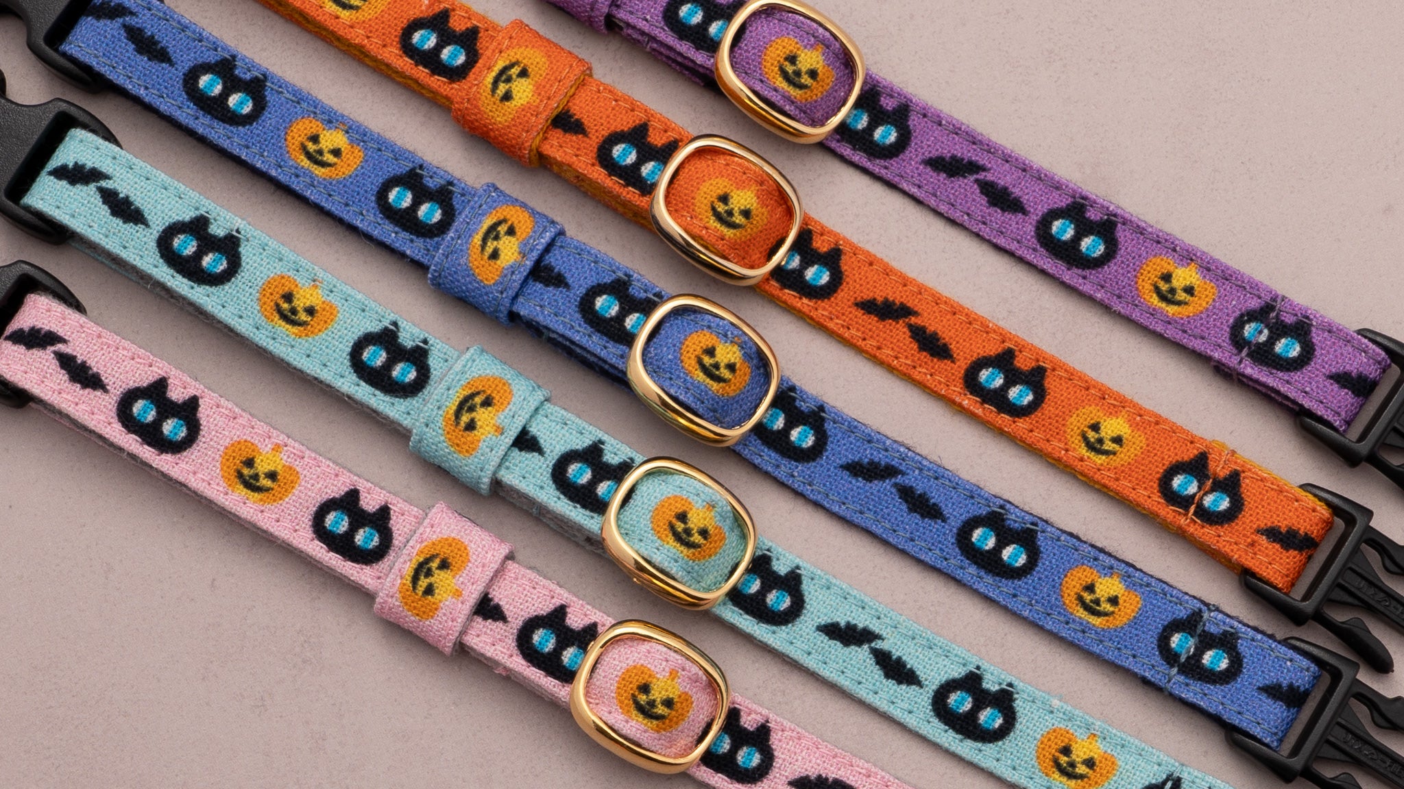 新商品】ハロウィンモデルが新登場！グラフィック猫首輪に2種の