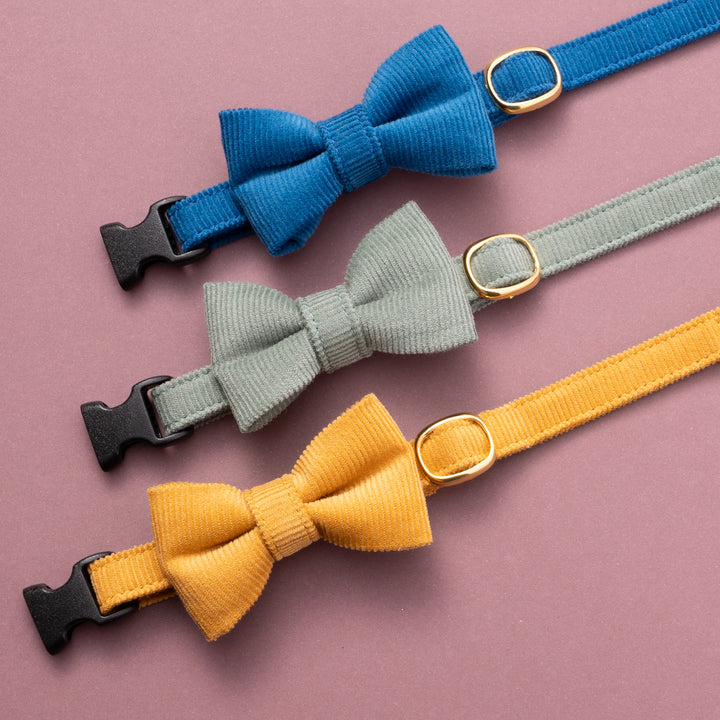 猫首輪 コットンコーデュロイ