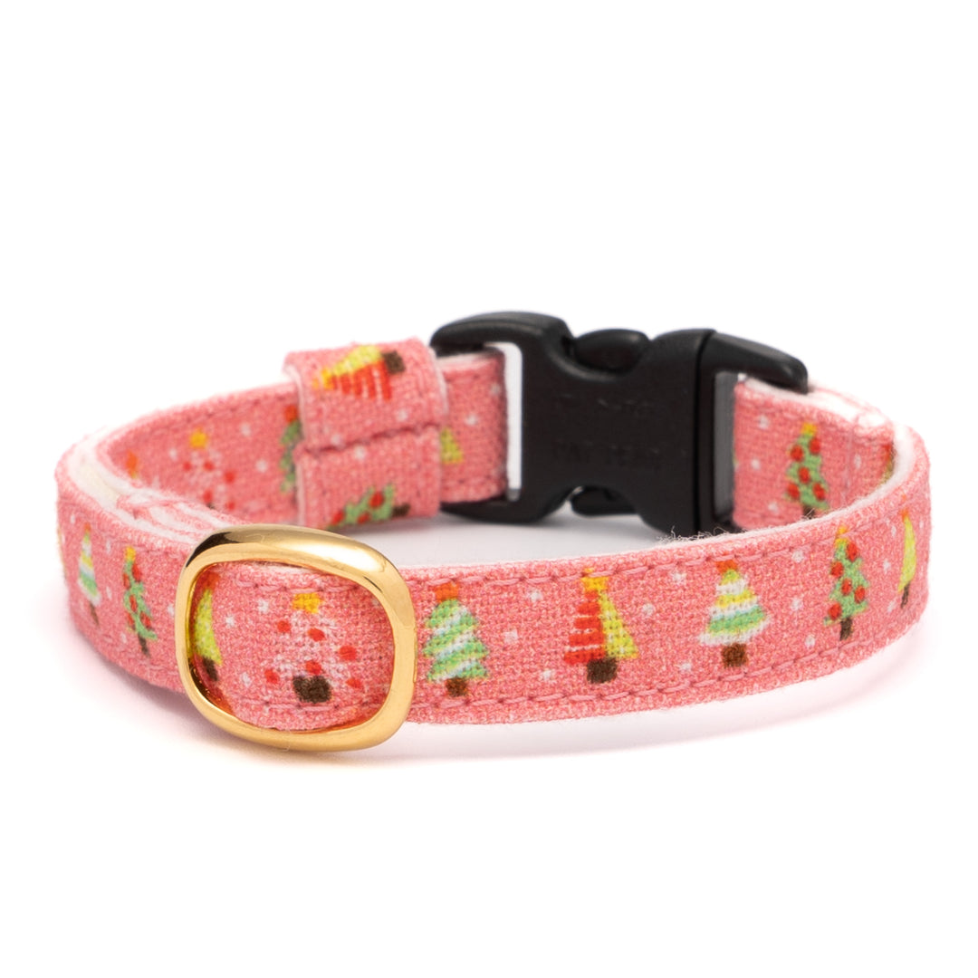 グラフィック猫首輪 もみの木 ピンク【限定モデル】