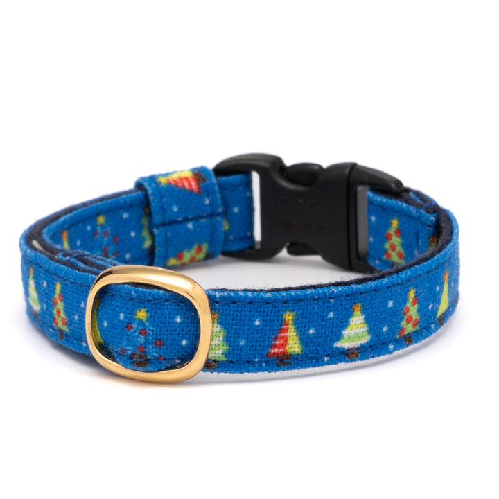 グラフィック猫首輪 もみの木 ブルー【限定モデル】