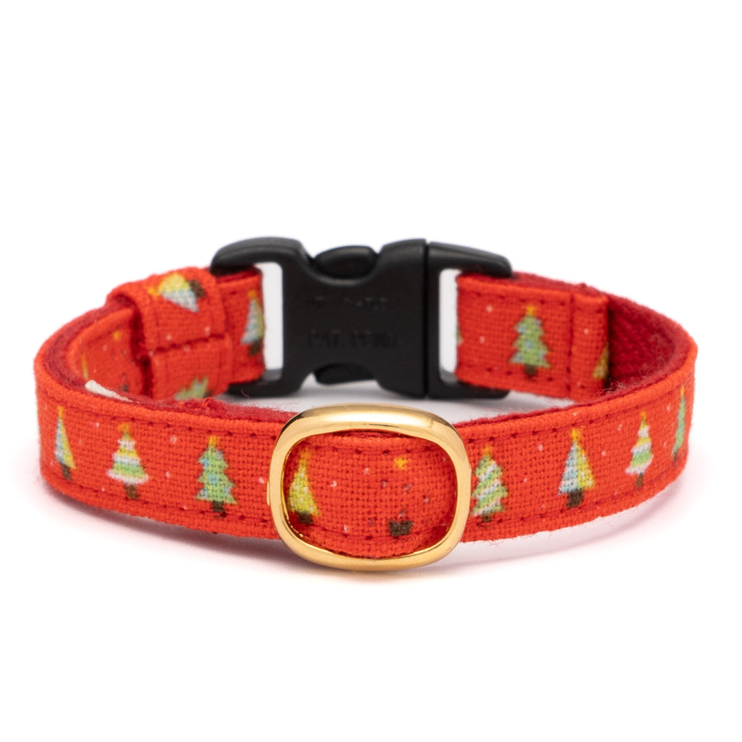 グラフィック猫首輪 もみの木 レッド【限定モデル】