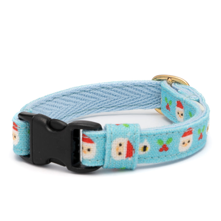 グラフィック猫首輪 サンタとねこ ターコイズ【限定モデル】