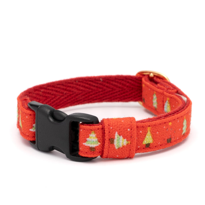 グラフィック猫首輪 もみの木 レッド【限定モデル】