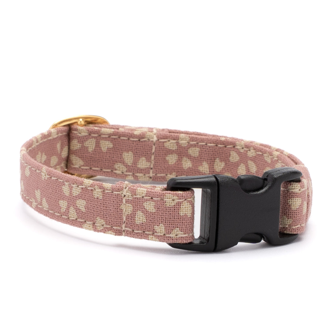 猫首輪 小櫻小紋 さくら色