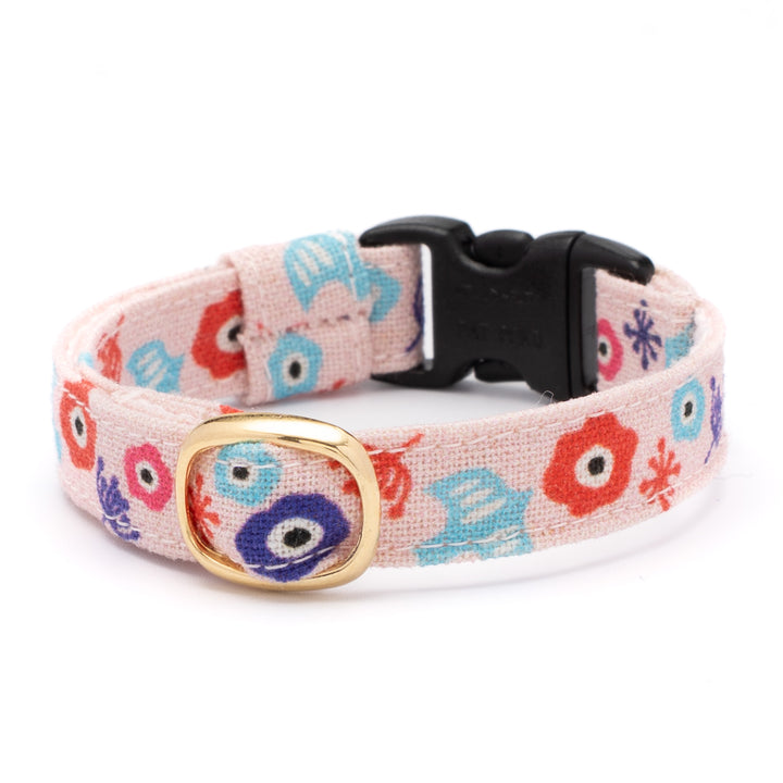 グラフィック猫首輪 欧風花柄 アネモネ【限定モデル】