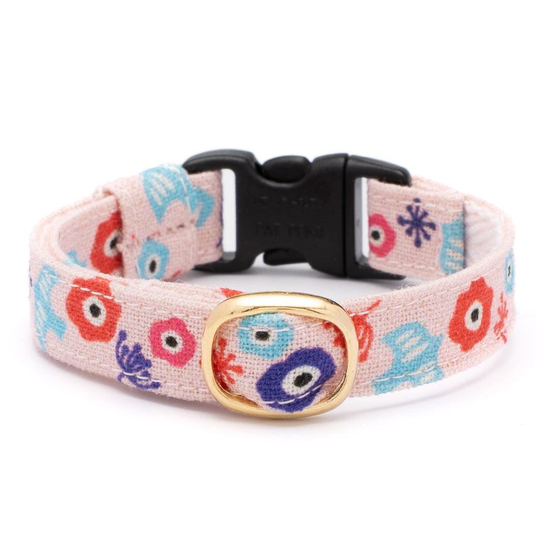 グラフィック猫首輪 欧風花柄 アネモネ【限定モデル】