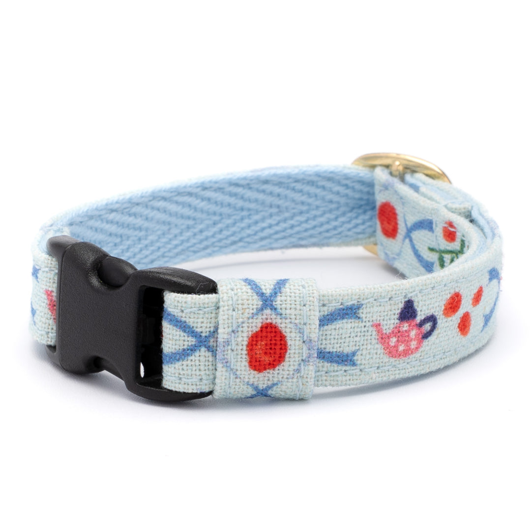 グラフィック猫首輪 欧風花柄 バラ【限定モデル】