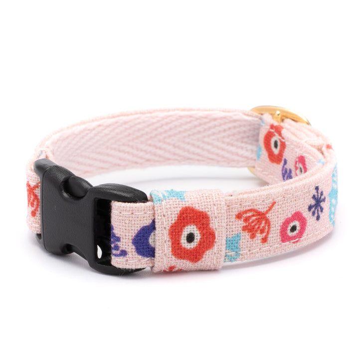 グラフィック猫首輪 欧風花柄 アネモネ【限定モデル】
