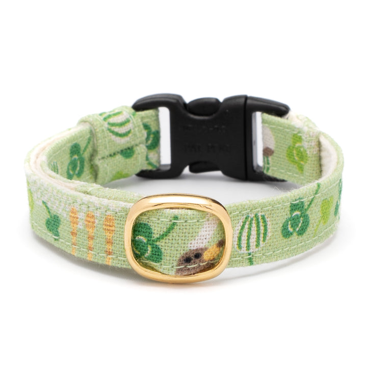 グラフィック猫首輪 春の和柄 クローバー【限定モデル】