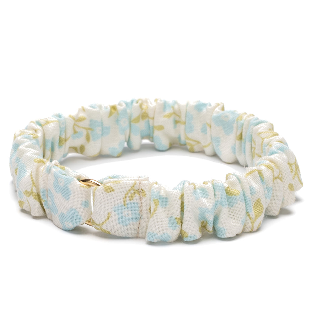 シュシュ猫首輪 moda デインティーメドー ブルー【限定モデル】