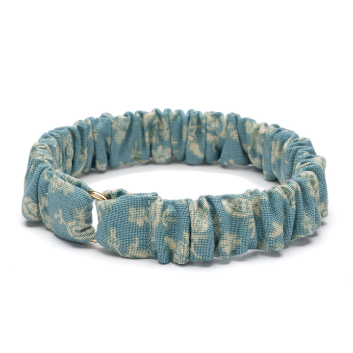 シュシュ猫首輪 moda ダイナーズデライト ブルーグリーン【限定モデル】