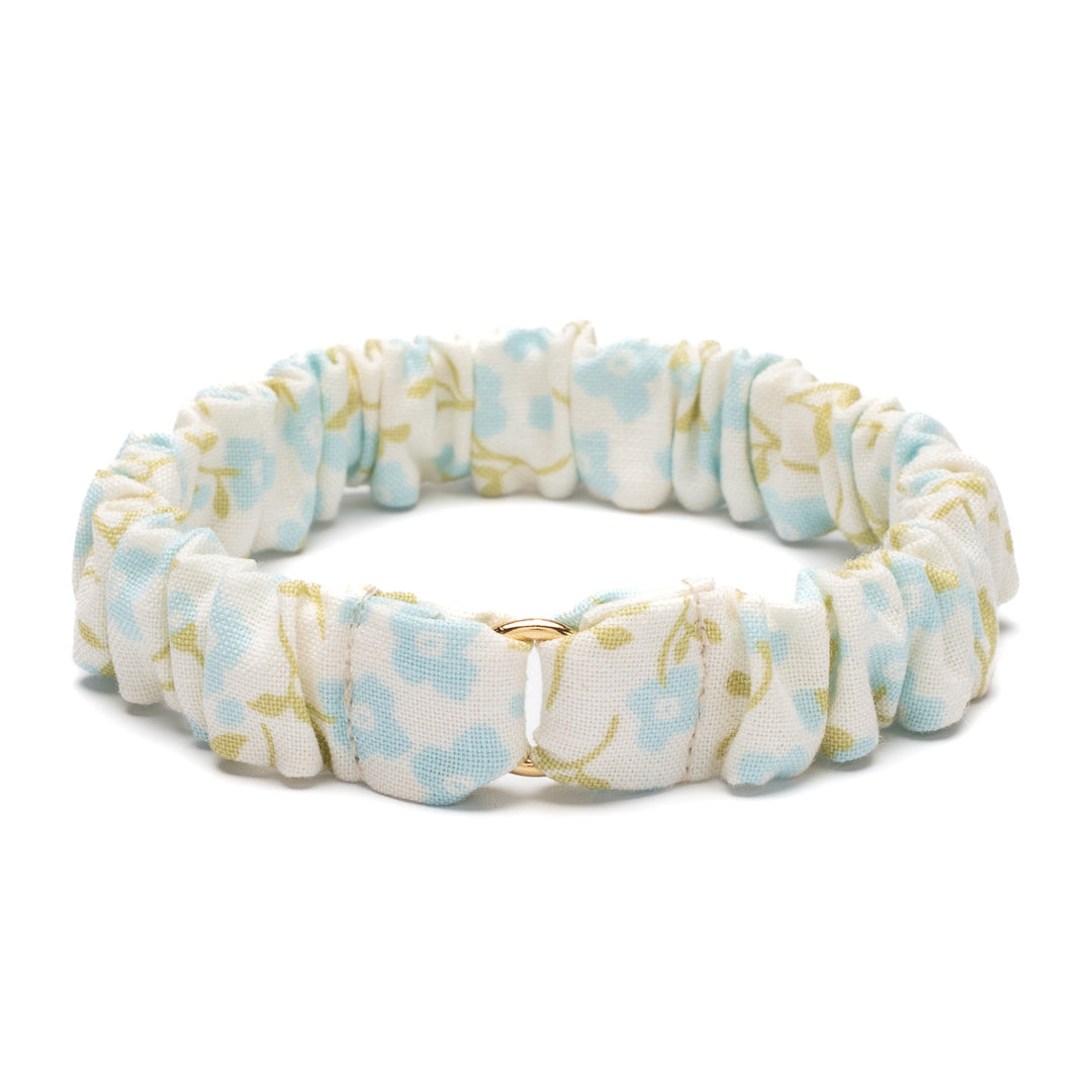 シュシュ猫首輪 moda デインティーメドー ブルー【限定モデル】