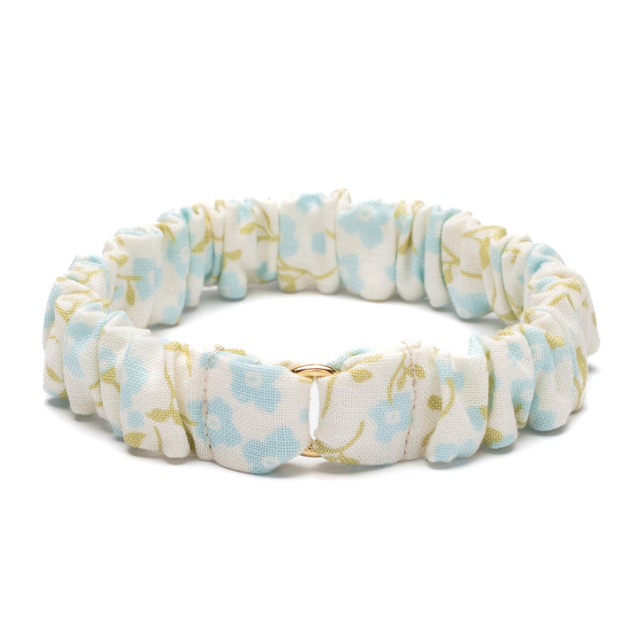 シュシュ猫首輪 moda デインティーメドー ブルー【限定モデル】