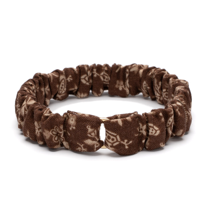 シュシュ猫首輪 moda ダイナーズデライト ブラウン【限定モデル】