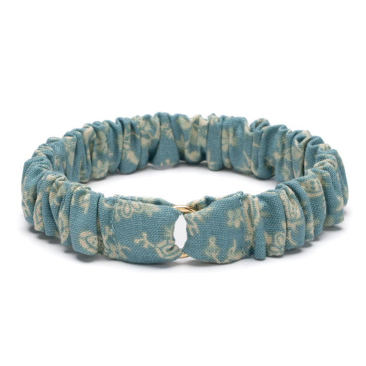 シュシュ猫首輪 moda ダイナーズデライト ブルーグリーン【限定モデル】