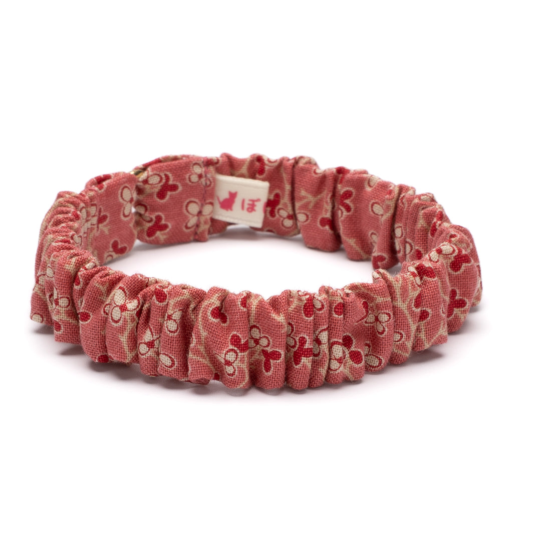 シュシュ猫首輪 moda ルーアンヌリー トロワ ピンク【限定モデル】