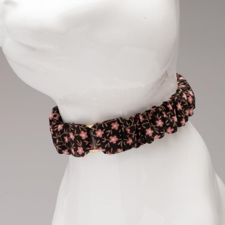 シュシュ猫首輪 moda コーズユニティ ブラウン【限定モデル】