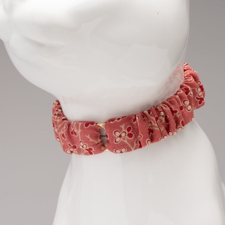 シュシュ猫首輪 moda ルーアンヌリー トロワ ピンク【限定モデル】