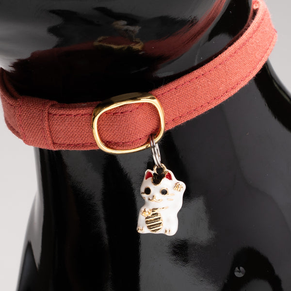 猫首輪用チャーム まねき猫 猫首輪用チャーム まねき猫