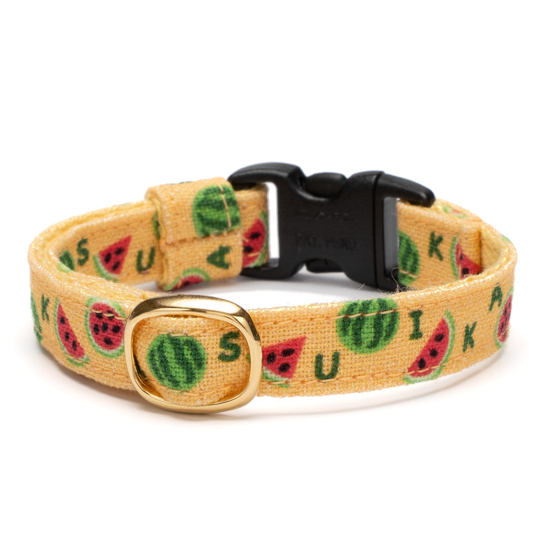 グラフィック猫首輪 夏のフルーツ スイカ【限定モデル】