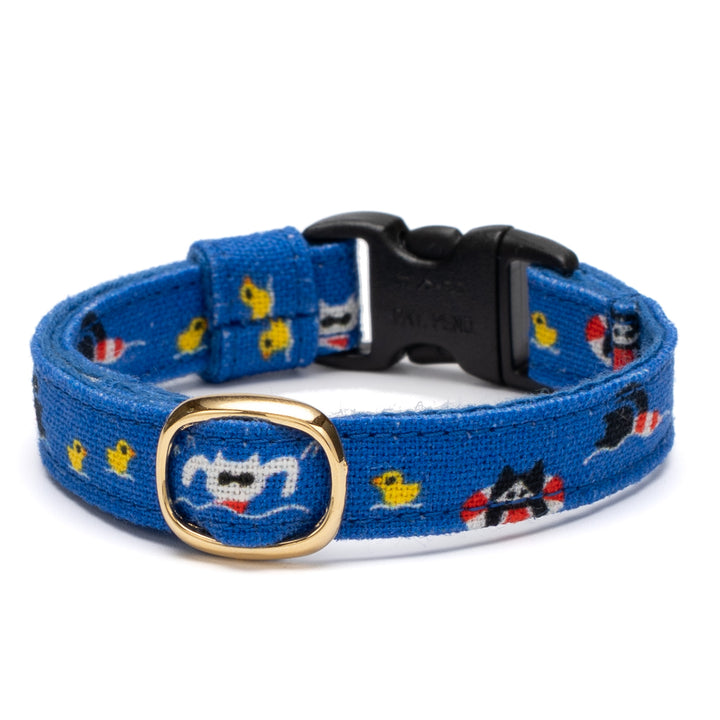 グラフィック猫首輪 猫のサマバケ 泳ぐねこ【限定モデル】