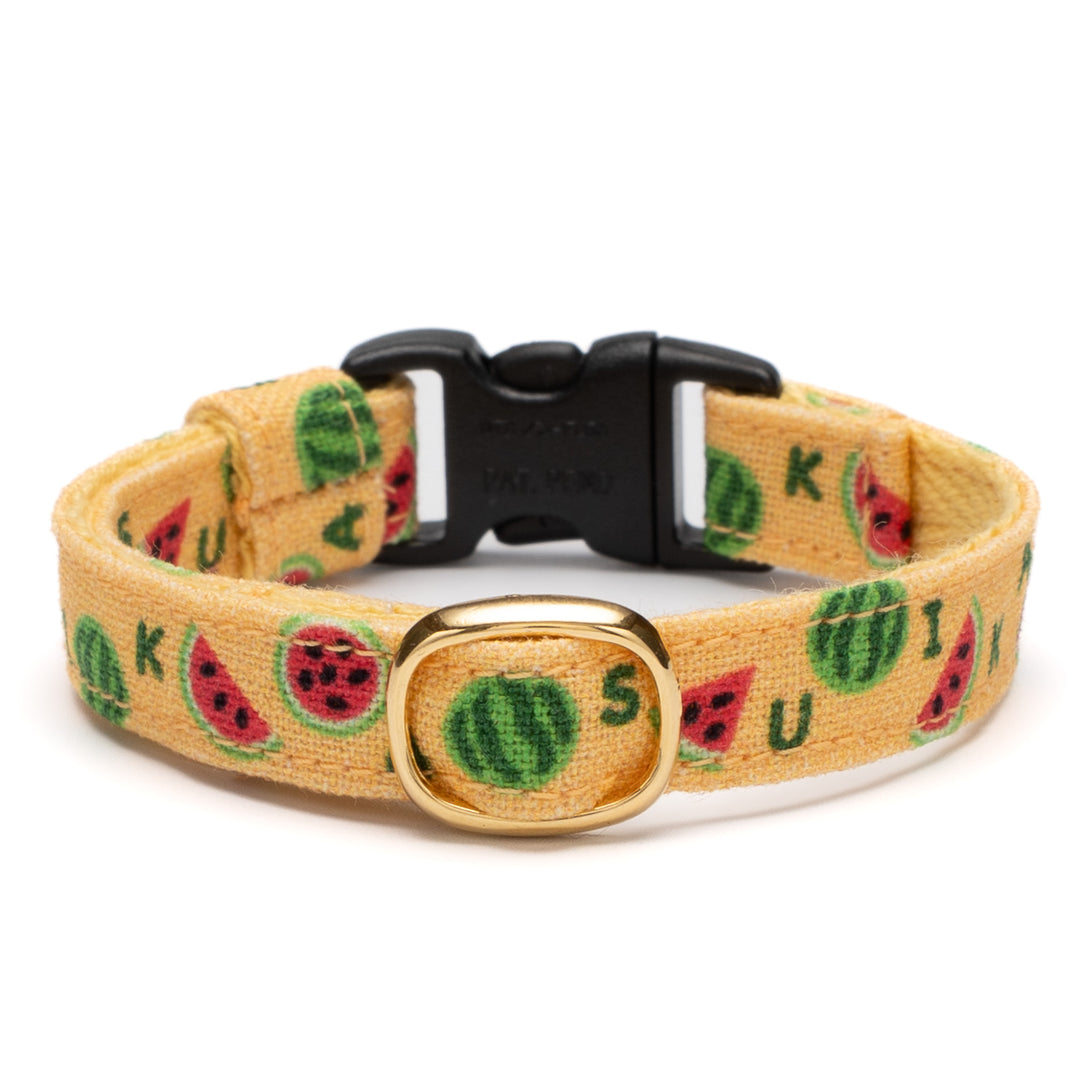 グラフィック猫首輪 夏のフルーツ スイカ【限定モデル】
