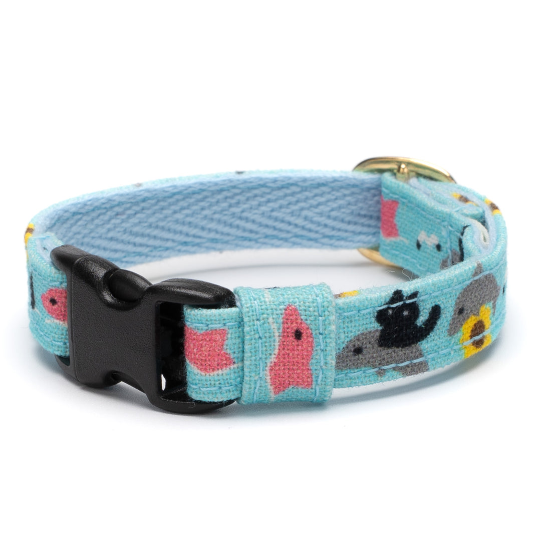 グラフィック猫首輪 猫のサマバケ ねことイルカ【限定モデル】