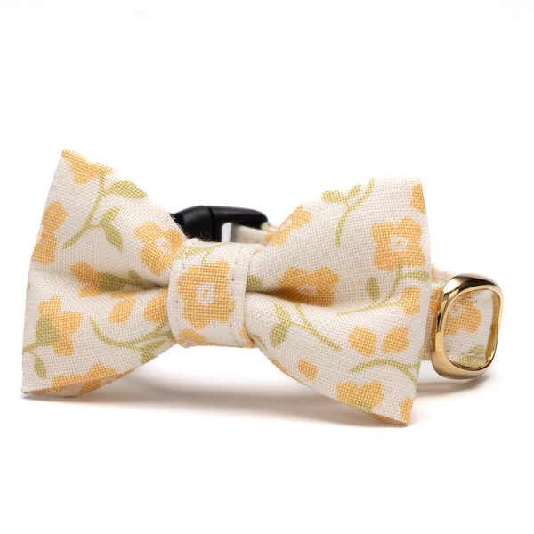 リボン付き猫首輪 moda デインティーメドー イエロー【限定モデル】 リボン付き猫首輪 moda デインティーメドー イエロー【限定モデル】