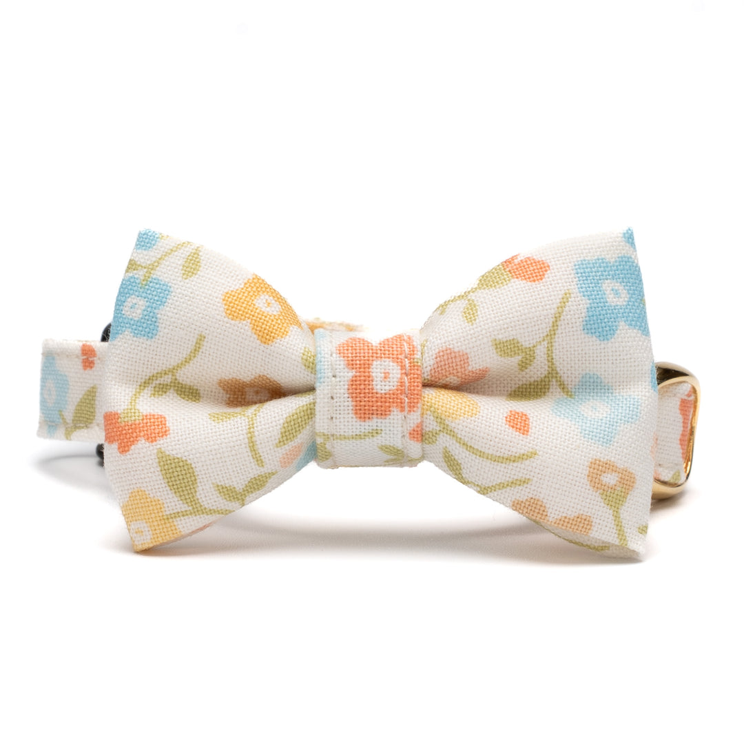 リボン付き猫首輪 moda デインティーメドー マルチカラー【限定モデル】