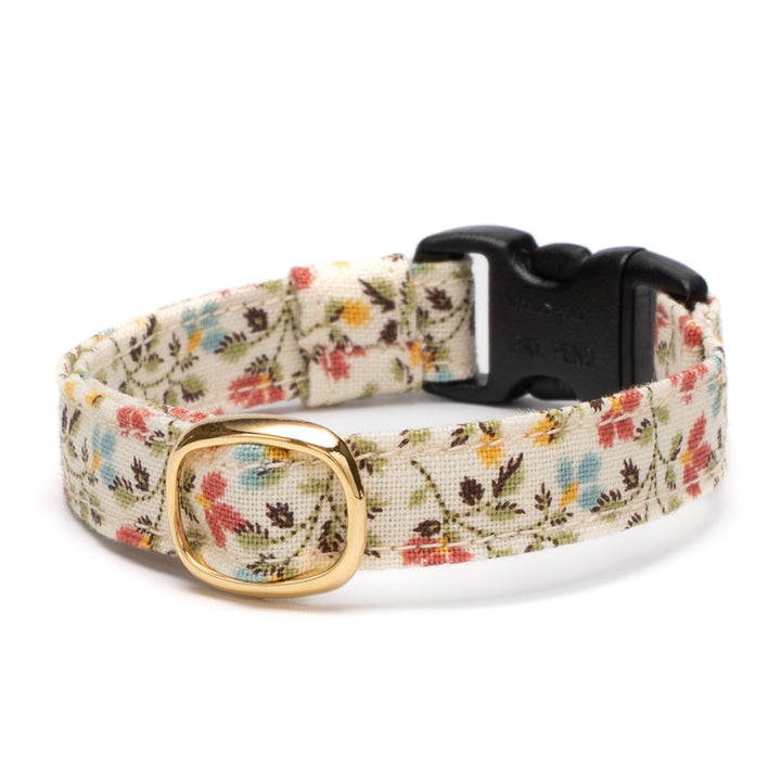 猫首輪 moda ダイナーズデライト 小花アイボリー【限定モデル】