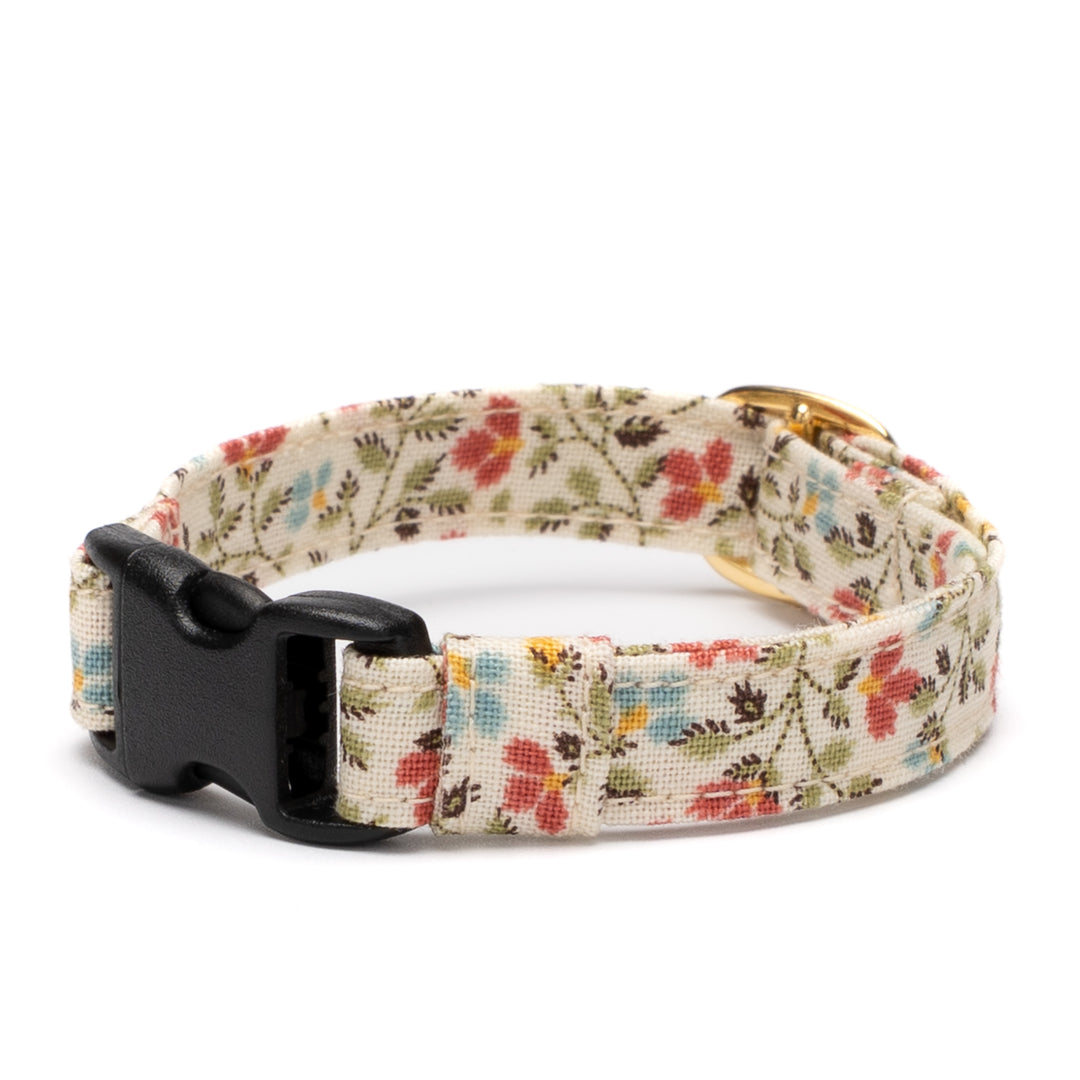 猫首輪 moda ダイナーズデライト 小花アイボリー【限定モデル】