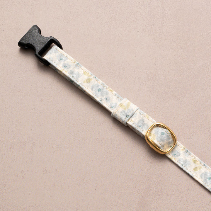 猫首輪 moda コテージチャーム ブルー【限定モデル】