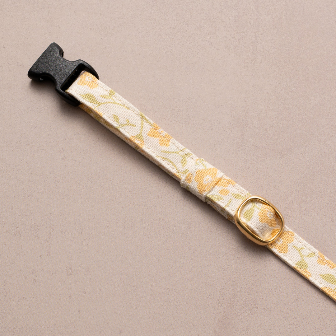 猫首輪 moda デインティーメドー イエロー【限定モデル】