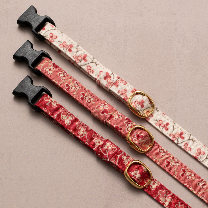 猫首輪 moda ルーアンヌリー トロワ レッド【限定モデル】