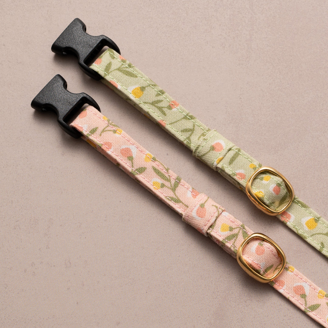 猫首輪 moda フラワーガール ピンク【限定モデル】