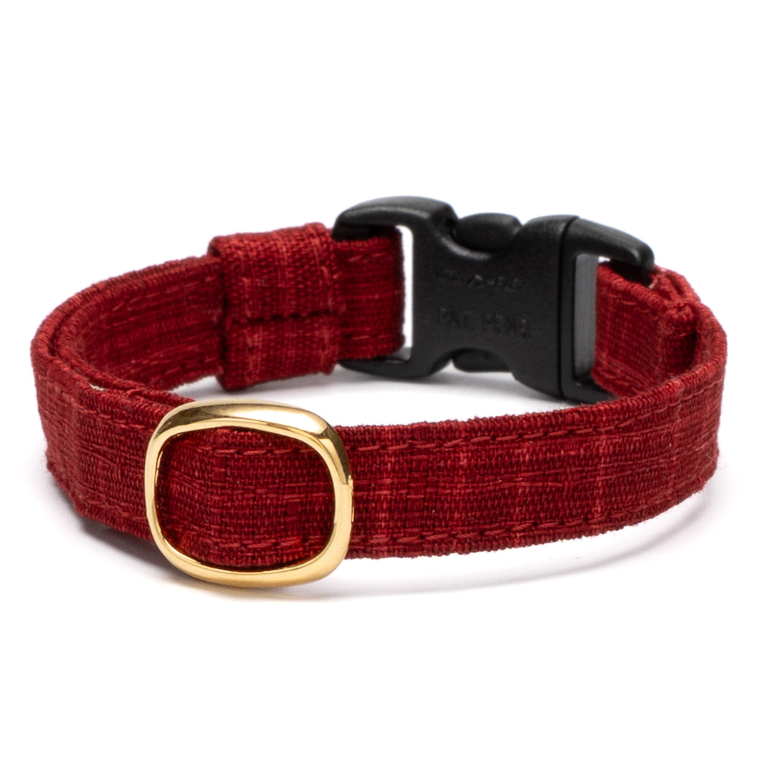 猫首輪 彩かすり あかね