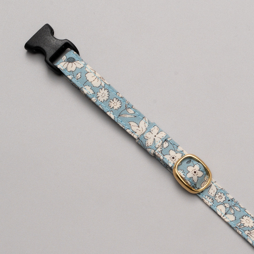 猫首輪 シャン・ド・フルール ブルー