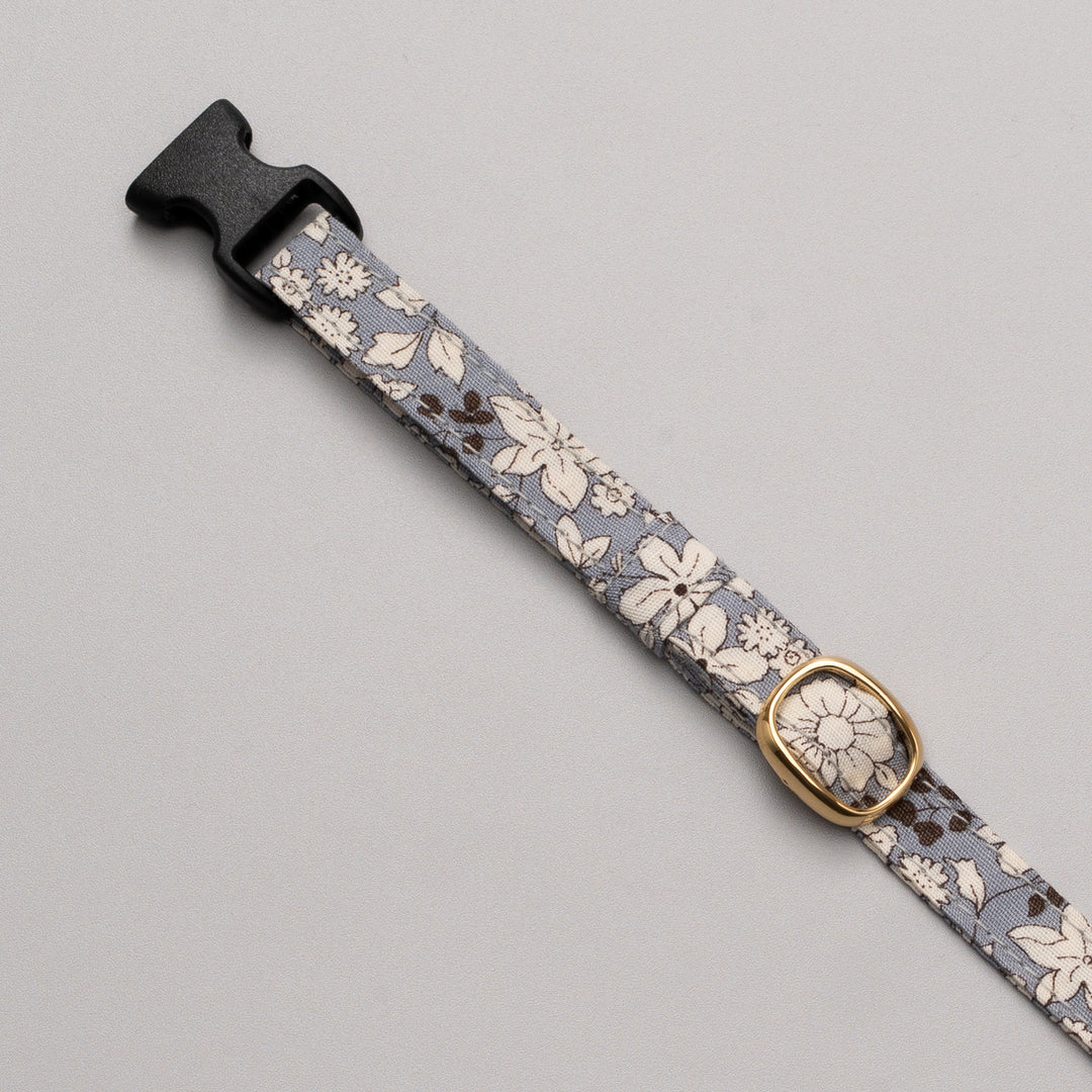 猫首輪 シャン・ド・フルール グレー