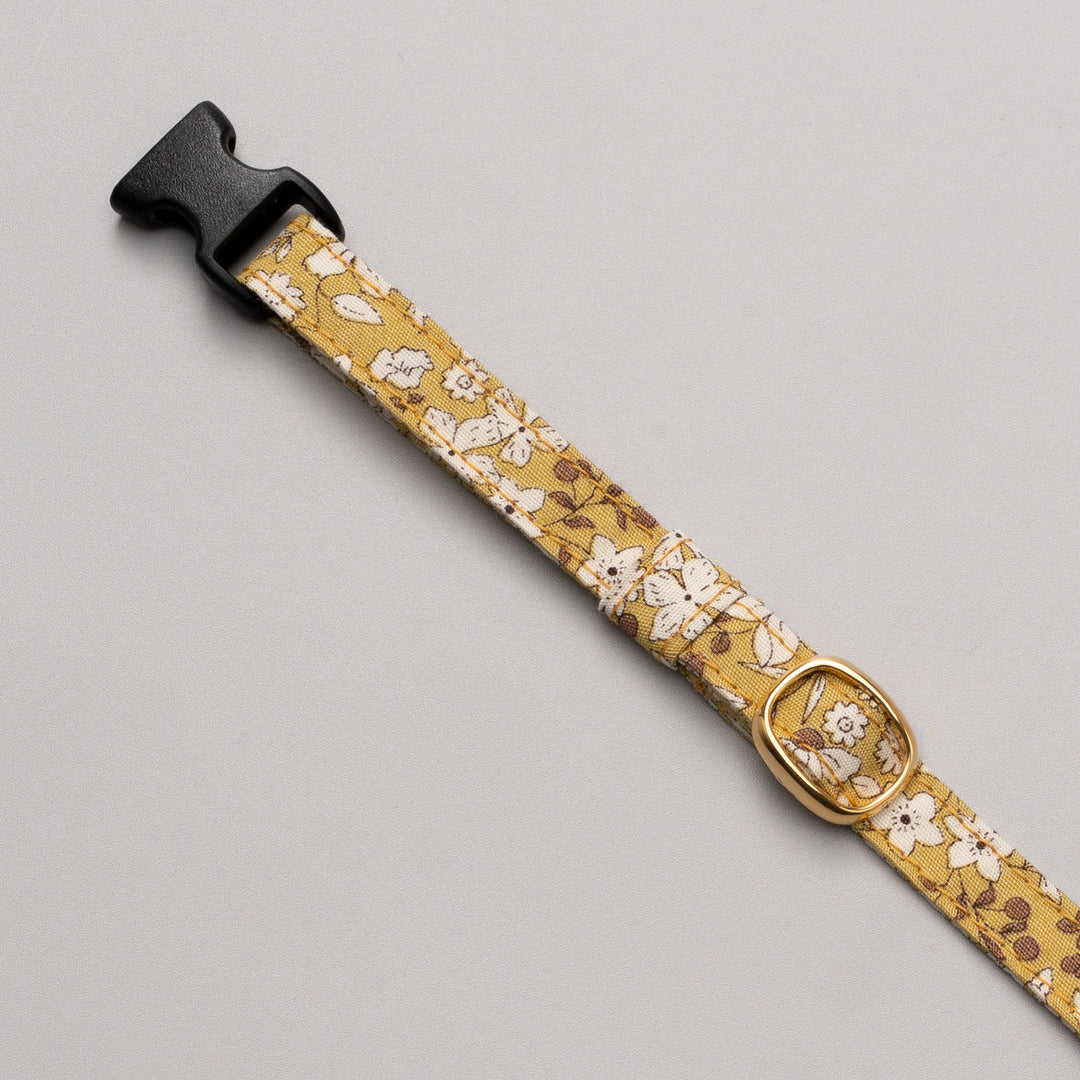 猫首輪 シャン・ド・フルール マスタード