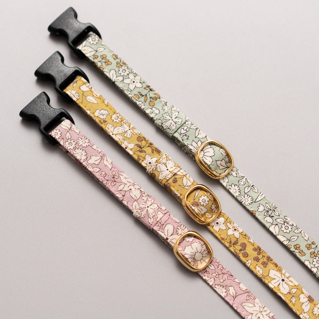 猫首輪 シャン・ド・フルール ピンク