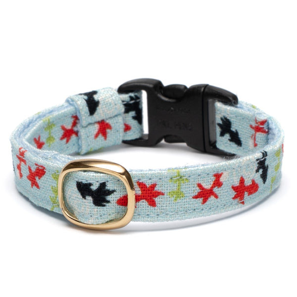 グラフィック猫首輪 夏の和柄 金魚【限定モデル】 グラフィック猫首輪 夏の和柄 金魚【限定モデル】