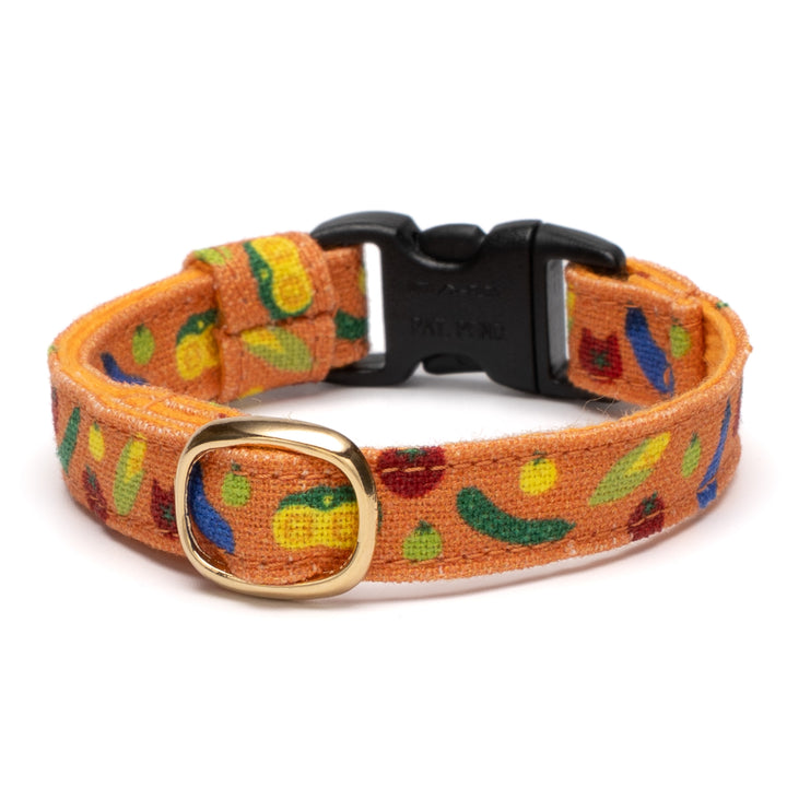 グラフィック猫首輪 夏の和柄 夏やさい【限定モデル】