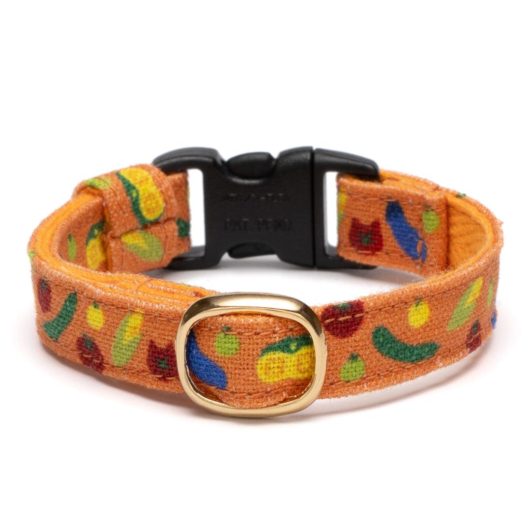 グラフィック猫首輪 夏の和柄 夏やさい【限定モデル】