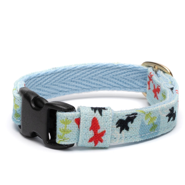 グラフィック猫首輪 夏の和柄 金魚【限定モデル】