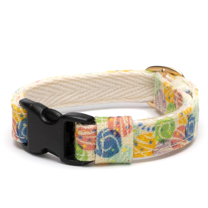 グラフィック猫首輪 夏の和柄 ヨーヨー【限定モデル】