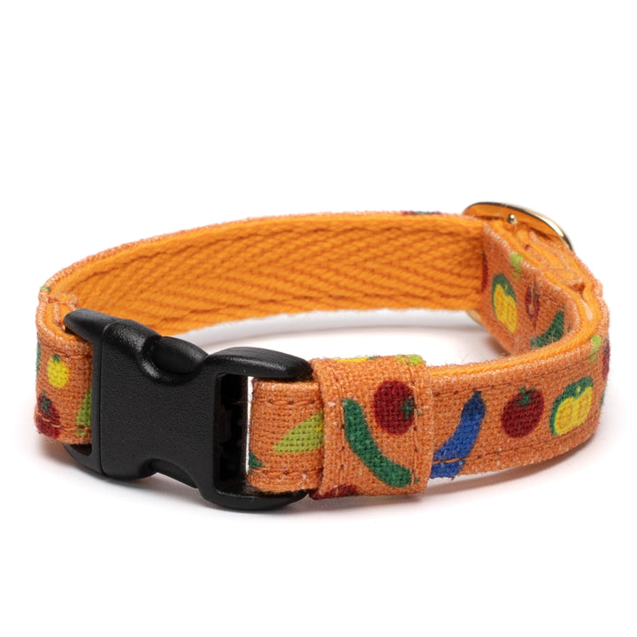 グラフィック猫首輪 夏の和柄 夏やさい【限定モデル】