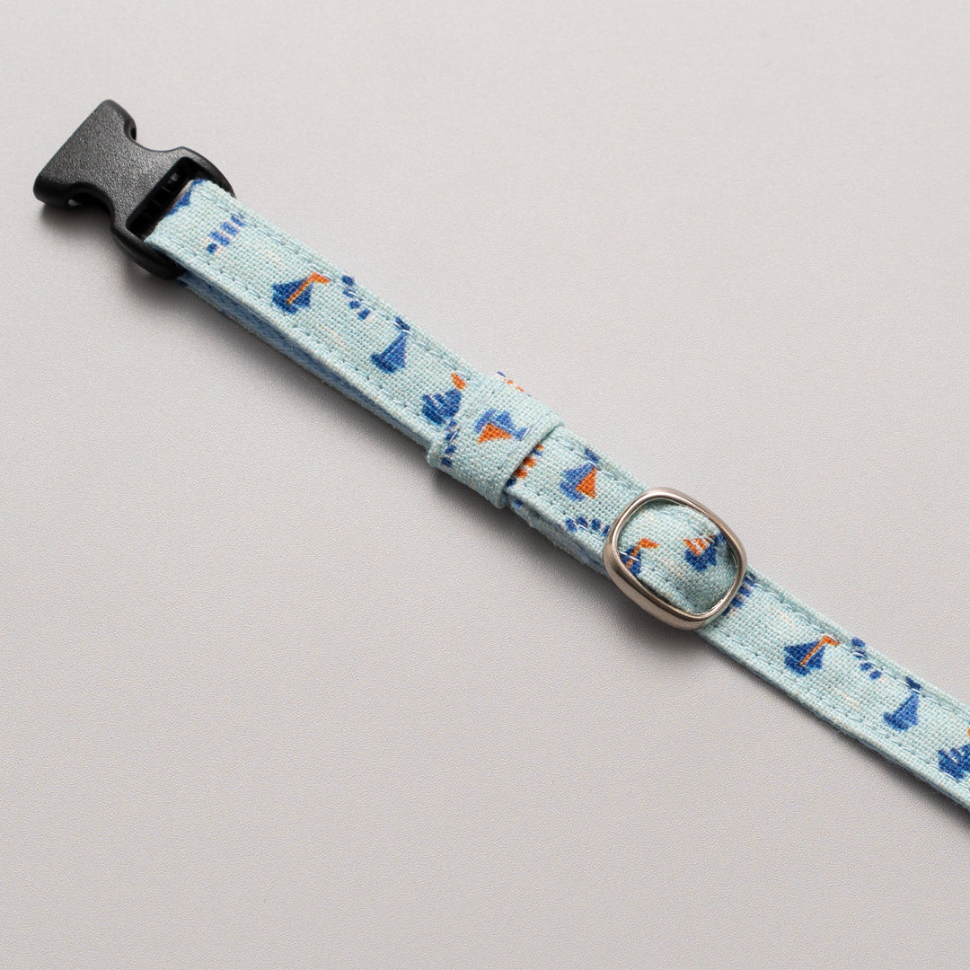 グラフィック猫首輪 マリン ヨット【限定モデル】