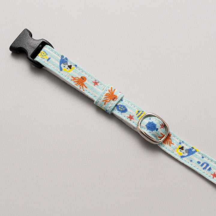 グラフィック猫首輪 マリン さかな【限定モデル】