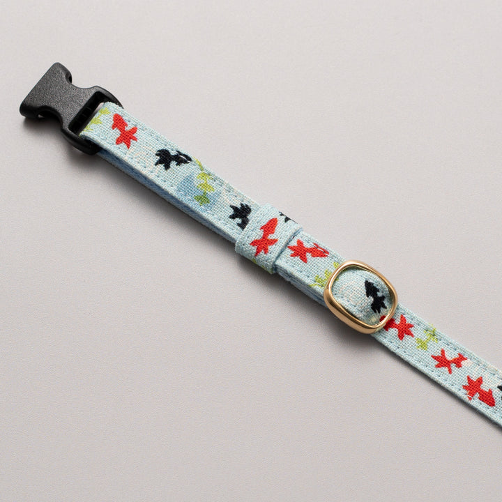 グラフィック猫首輪 夏の和柄 金魚【限定モデル】