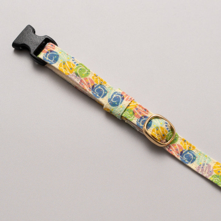 グラフィック猫首輪 夏の和柄 ヨーヨー【限定モデル】